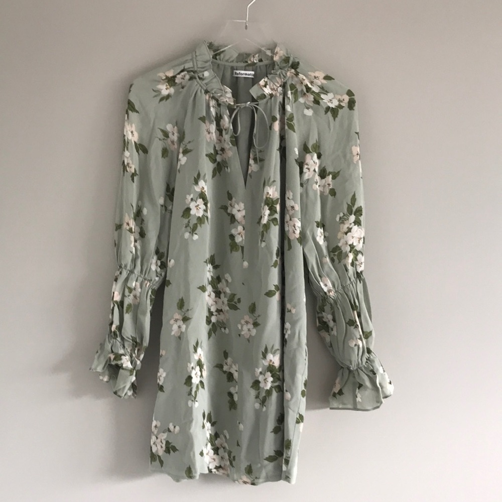 Reformation Floral Adrienne dress - Picture 2 of 10